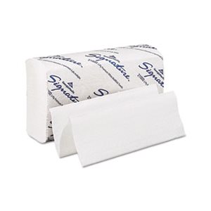 TOWEL, Paper, 9.2" x 9.4", White, 125 / Pack, 16 Packs / Carton