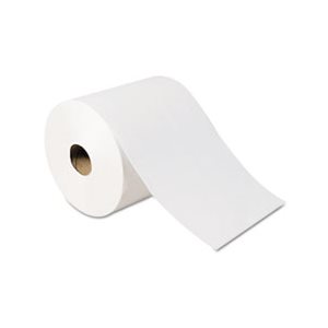 TOWELS, PAPER, High-Capacity, Nonperf, 7.875"x 1000', White, 6 Rolls / Carton