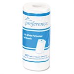 Perforated Paper Towel, 8 4 / 5 x 11, White, 100 / Roll, 30 Rolls / Carton