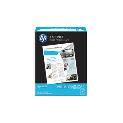 PAPER, LaserJet,, 98 Brightness, 24lb, 8.5" x 11", Ultra White, 500 Sheets / Ream