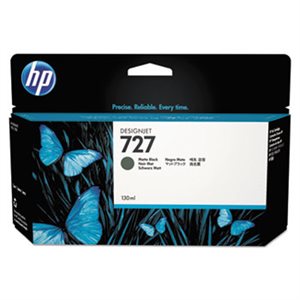 CARTRIDGE, INK, HP 727, (B3P22A), MATTE BLACK, ORIGINAL