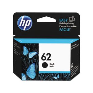 CARTRIDGE, INK, HP 62, (C2P04AN), Black, Original