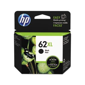 CARTRIDGE, INK, HP 62XL, (C2P05AN), High Yield, Black, Original