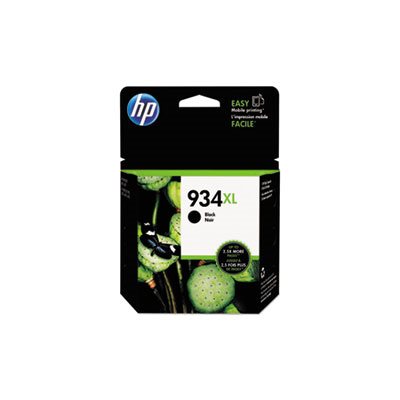 CARTRIDGE, INK, HP 934XL, (C2P23AN), High Yield, Black, Original