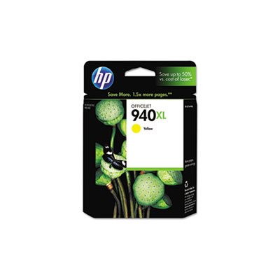 CARTRIDGE, INK, HP 940XL, (C4909AN), High Yield, Yellow, Original