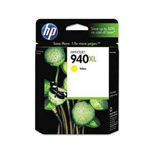 CARTRIDGE, INK, HP 940XL, (C4909AN), High Yield, Yellow, Original