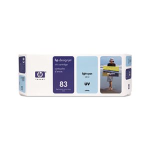 HP 83 (C4944A) UV Light Cyan Original Ink Cartridge