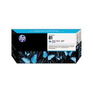 PRINTHEAD, W /  CLEANER, HP 81, (C4954A), Light Cyan