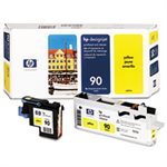 PRINTHEAD, W /  CLEANER, HP 90, (C5057A), Yellow