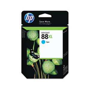 CARTRIDGE, INK, HP 88XL, (C9391AN), High Yield, Cyan, Original