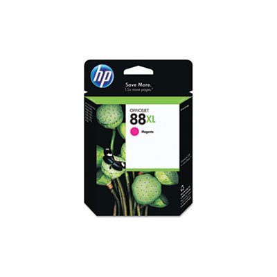 CARTRIDGE, INK, HP 88XL, (C9392AN), High Yield, Magenta, Original