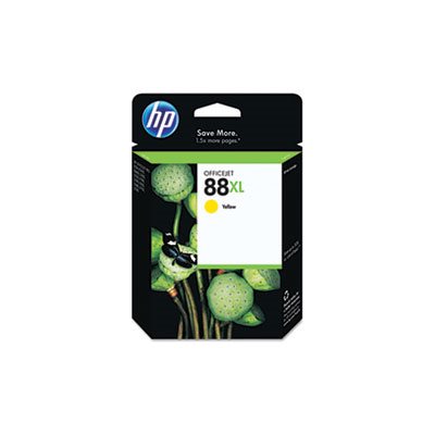 CARTRIDGE, INK, HP 88XL, (C9393AN), High Yield, Yellow, Original