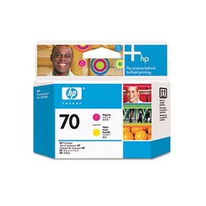 PRINTHEAD, HP 70, (C9406A), Magenta / Yellow