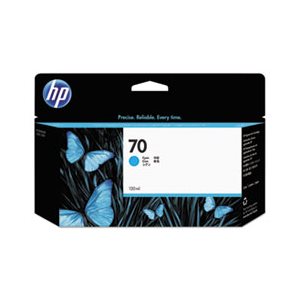 CARTRIDGE, INK, HP 70, (C9452A), Cyan, Original