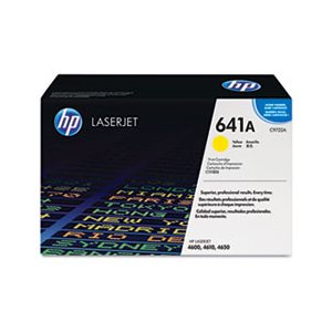 CARTRIDGE, TONER, HP 641A, (C9722A), Yellow, Original