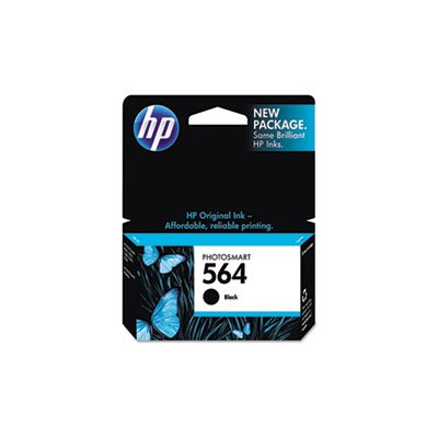 CARTRIDGE, INK, HP 564, (CB316WN), Black, Original