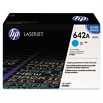 CARTRIDGE, TONER, LASERJET, HP 642A, (CB401A), Cyan, Original