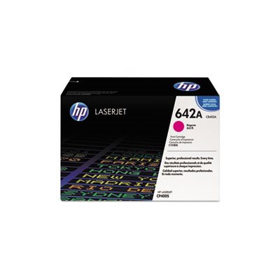 CARTRIDGE, TONER, LASERJET, HP 642A, (CB403A), Magenta, Original