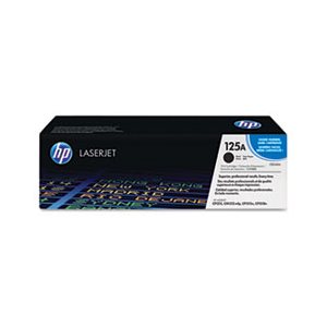 CARTRIDGE, TONER, LASERJET, HP 125A, (CB540A), Black, Original