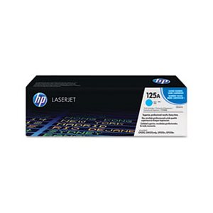 CARTRIDGE, TONER, LASERJET, HP 125A, (CB541A), Cyan, Original