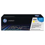 CARTRIDGE, TONER, LASERJET, HP 125A, (CB542A), Yellow, Original