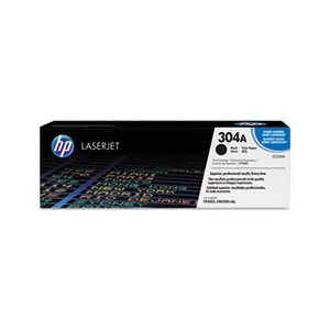 CARTRIDGE, TONER, LASERJET, HP 304A, (CC530A), Black, Original