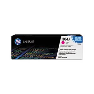 CARTRIDGE, TONER, LASERJET, HP 304A, (CC533A), Magenta, Original