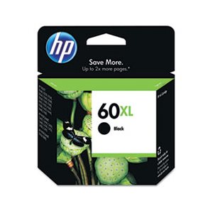 CARTRIDGE, INK, HP 60XL, (CC641WN), High Yield, Black, Original