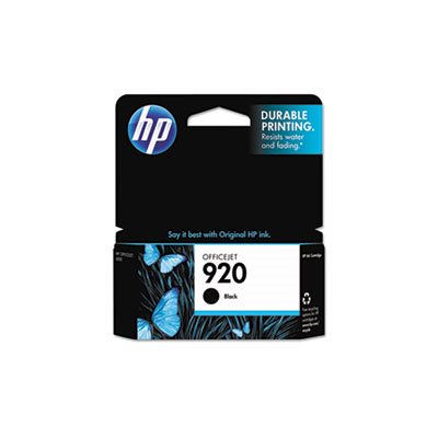 CARTRIDGE, INK, HP 920, (CD971AN), Black, Original