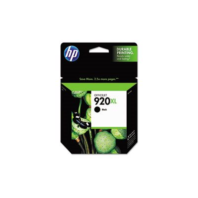 CARTRIDGE, INK, HP 920XL, (CD975AN), High Yield, Black, Original 