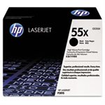 CARTRIDGE, TONER, LASERJET, HP 55X, (CE255X), High Yield, Black, Original 