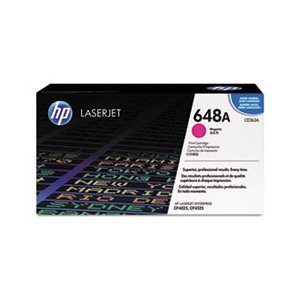 CARTRIDGE, TONER, LASERJET, HP 648A, (CE263A), Magenta, Original 