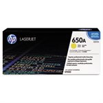 CARTRIDGE, TONER, LASERJET, HP 650A, (CE272A), Yellow, Original 