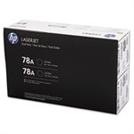 CARTRIDGE, TONER, LASERJET, HP 78A, (CE278D), 2-pack, Black, Original