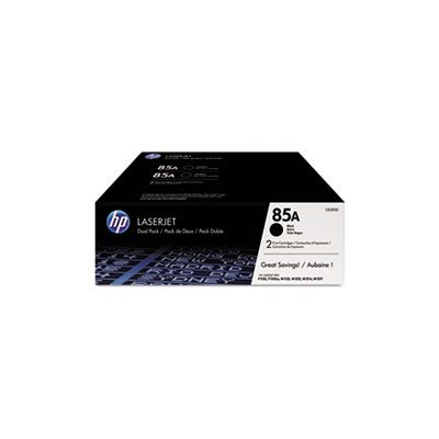 CARTRIDGE, TONER, LASERJET, HP 85A, (CE285D), 2-pack, Black, Original 