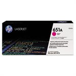 CARTRIDGE, TONER, LASERJET, HP 651A, (CE343A), Magenta, Original
