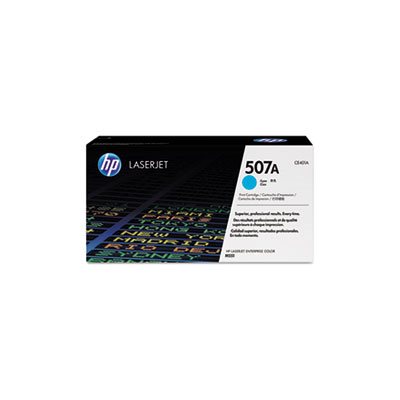 CARTRIDGE, TONER, LASERJET, HP 507A, (CE401A), Cyan, Original