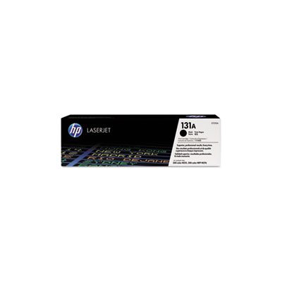 CARTRIDGE, TONER, LASERJET, HP 131A, (CF210A), Black, Original 