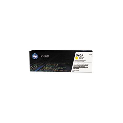 CARTRIDGE, TONER, LASERJET, HP 826A, (CF312A), Yellow, Original 