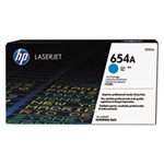 CARTRIDGE, TONER, LASERJET, HP 654A, (CF331A), Cyan, Original 