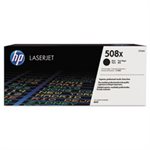 CARTRIDGE, TONER, LASERJET, HP 508X, (CF360X), High-Yield, Black, Original