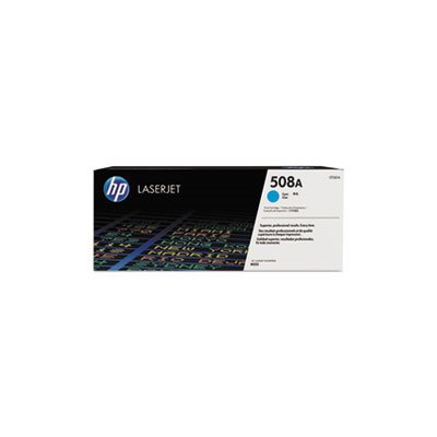 CARTRIDGE, TONER, LASERJET, HP 508A, (CF361A), Cyan, Original