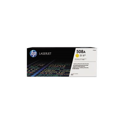 CARTRIDGE, TONER, LASERJET, HP 508A, (CF362A), Yellow, Original 