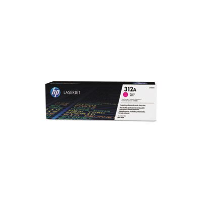 CARTRIDGE, TONER, LASERJET, HP 312A, (CF383A), Magenta, Original