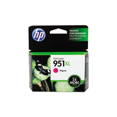 CARTRIDGE, INK, HP 951XL, (CN047AN), High Yield, Magenta, Original 