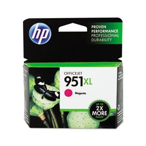 CARTRIDGE, INK, HP 951XL, (CN047AN), High Yield, Magenta, Original 