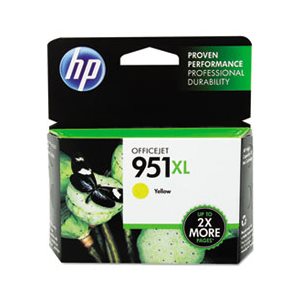 CARTRIDGE, INK, HP 951XL, (CN048AN), High Yield, Yellow, Original 