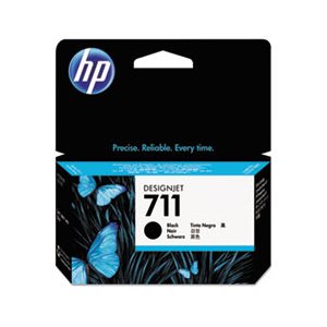 CARTRIDGE, INK, HP 711, (CZ129A), Black, Original