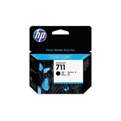 CARTRIDGE, INK, HP 711, (CZ133A), Black, Original