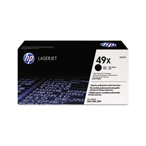 CARTRIDGE, TONER, LASERJET, HP 49X, (Q5949X), High Yield, Black, Original